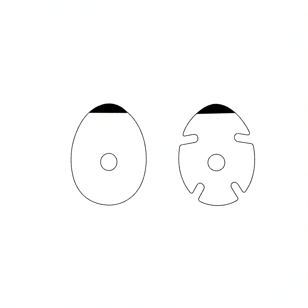 Black Edge Anti-slip Pad (GAP993040)